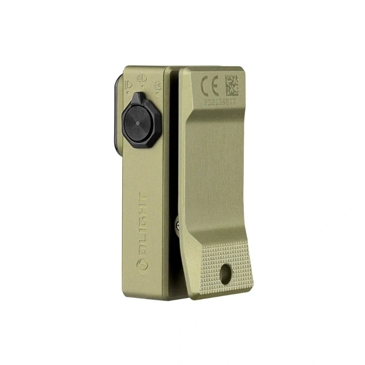 OLIGHT OCLIPULTRAOAL Oclip Ultra Clip-On EDC Light with Flood, Spot, and UV Modes - Olive Green VM Hardware