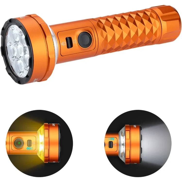 OLIGHT PROWESSORG Prowess Multifunctional with Bidirectional Lighting Flashlight - Orange VM Hardware