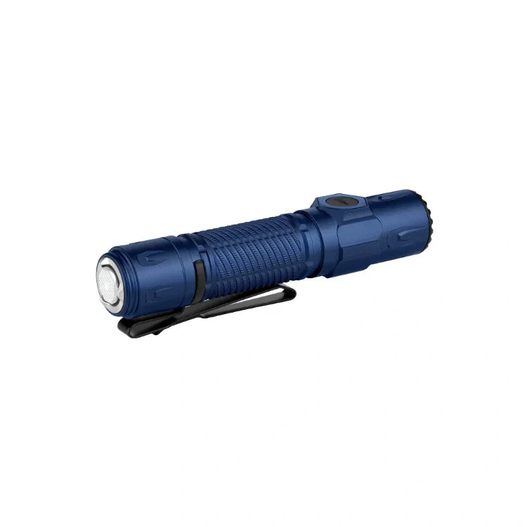 OLIGHT WARRIORULTRANB Warrior Ultra 2500 Lumens Tactical Flashlight with OAL Material - Navy Blue VM Hardware