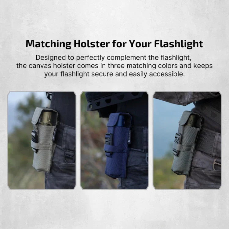 OLIGHT WARRIORULTRANB Warrior Ultra 2500 Lumens Tactical Flashlight with OAL Material - Navy Blue VM Hardware