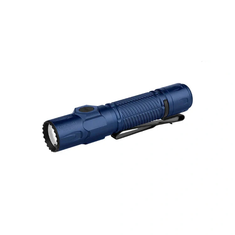 OLIGHT WARRIORULTRANB Warrior Ultra 2500 Lumens Tactical Flashlight with OAL Material - Navy Blue VM Hardware