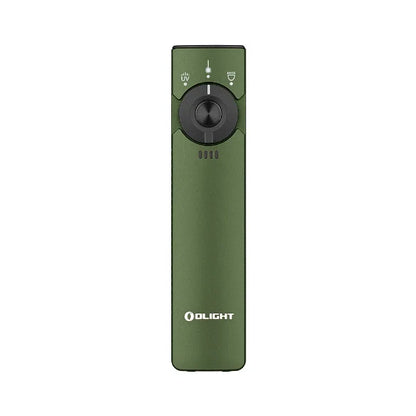 OLIGHT ARKFELDPRO3RODGV3 Arkfeld Pro Flat EDC Flashlight with LED Light UV and Laser - OD Green VM Hardware