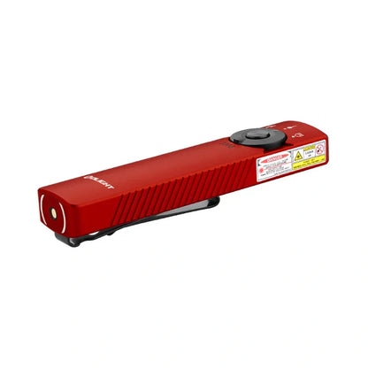 OLIGHT ARKFELDPRO3RRDCWV3RGL Arkfeld Pro Flat EDC Flashlight with LED Light UV and Laser - Red VM Hardware