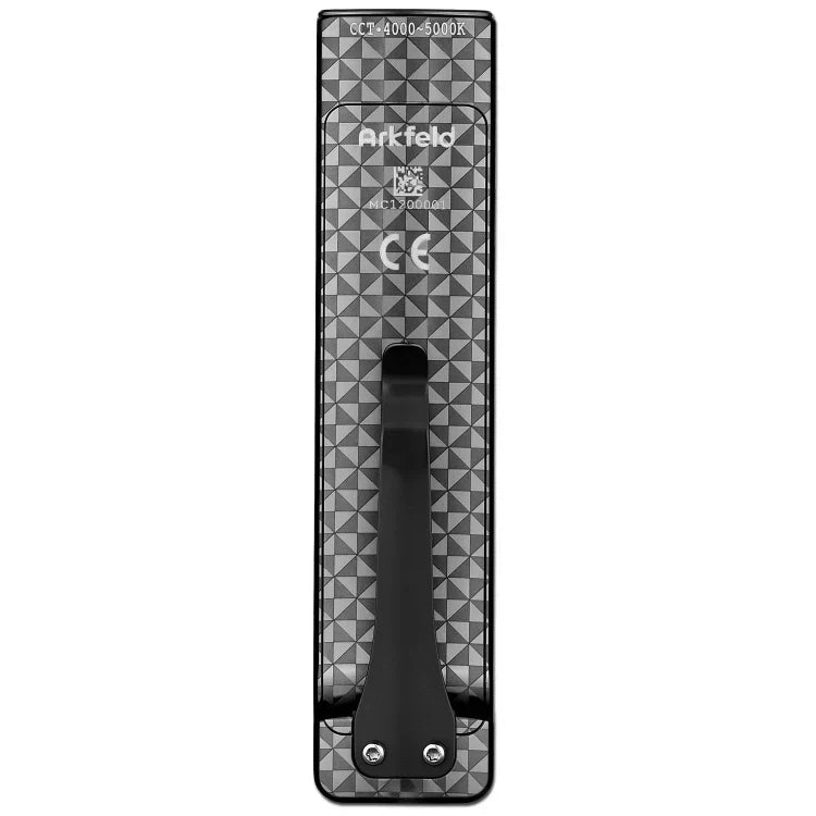 OLIGHT ARKFELDPWGMGCW Arkfeld Flat Flashlight with Green Laser & White Light - Pinwheel Gunmetal Grey VM Hardware