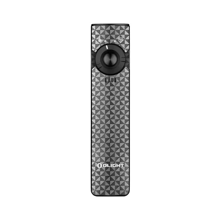 OLIGHT ARKFELDPWGMGCW Arkfeld Flat Flashlight with Green Laser & White Light - Pinwheel Gunmetal Grey VM Hardware