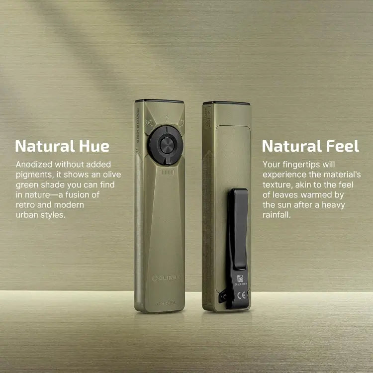 OLIGHT ARKFELDULTRAOLG Arkfeld Ultra 3-in-1 EDC Flashlight with O-aluminum Material - Olive Green CW(5700K~6700K) VM Hardware