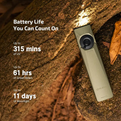 OLIGHT ARKFELDULTRAOLG Arkfeld Ultra 3-in-1 EDC Flashlight with O-aluminum Material - Olive Green CW(5700K~6700K) VM Hardware