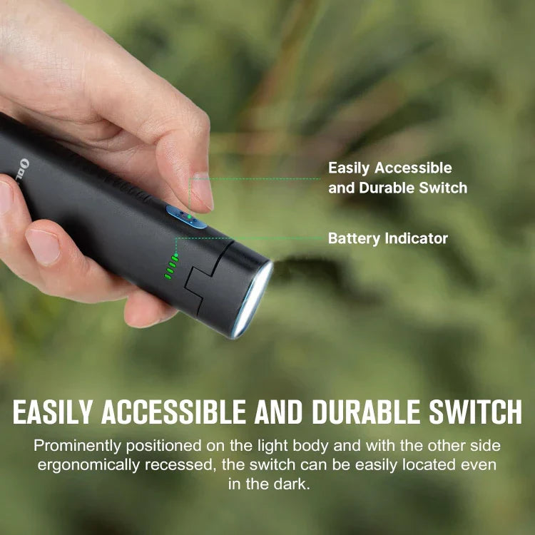 OLIGHT ARKFLEXBK Arkflex Adjustable Right Angle Flashlight - Black VM Hardware