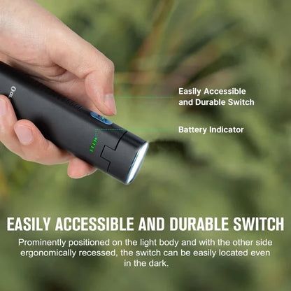 OLIGHT ARKFLEXBK Arkflex Adjustable Right Angle Flashlight - Black VM Hardware