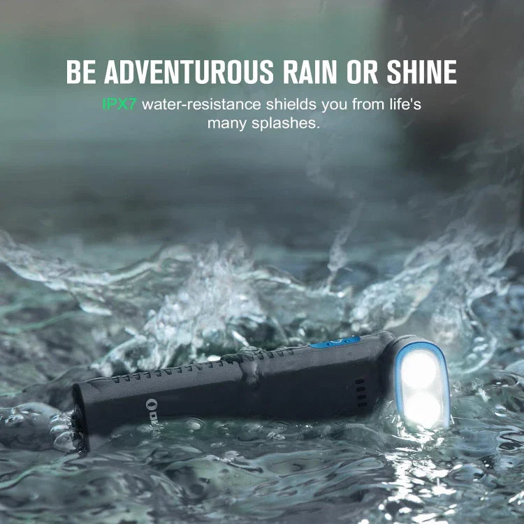 OLIGHT ARKFLEXBK Arkflex Adjustable Right Angle Flashlight - Black VM Hardware