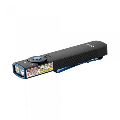OLIGHT ARKFELDPRO3RBKCWV3 Arkfeld Pro Flat EDC Flashlight with LED Light UV and Laser - Black VM Hardware