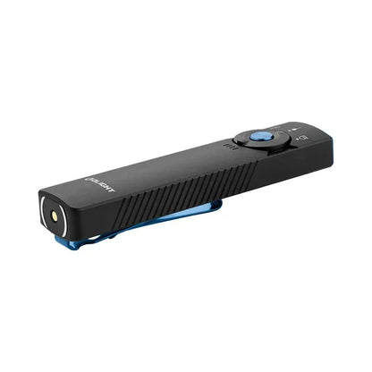 OLIGHT ARKFELDPRO3RBKCWV3 Arkfeld Pro Flat EDC Flashlight with LED Light UV and Laser - Black VM Hardware