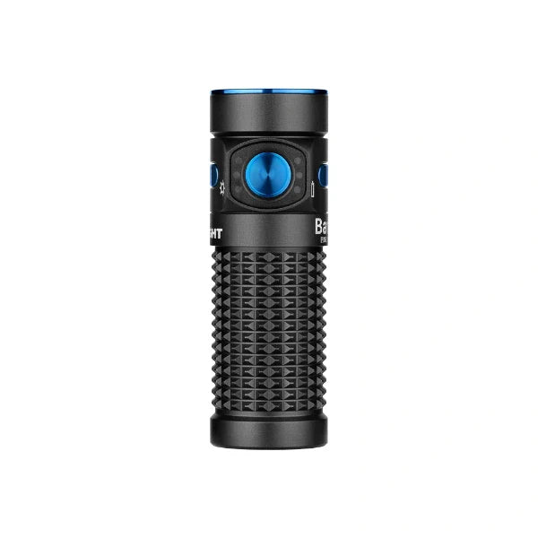 OLIGHT BATON4KITBK Baton 4 Powerful EDC Flashlight 1300 Lumens - Black - Premium (With Charging Case) VM Hardware