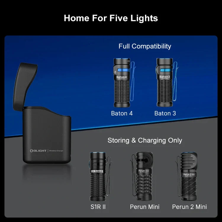 OLIGHT BATON4KITFTPL Baton 4 Powerful EDC Flashlight 1300 Lumens - Fighter Pilot-Premium VM Hardware