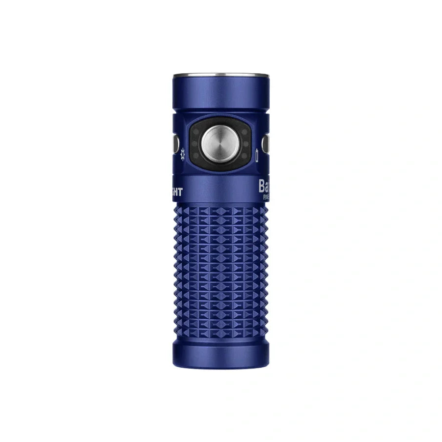 OLIGHT BATON4KITRGBU Baton 4 Powerful EDC Flashlight 1300 Lumens - Regal Blue - Premium (With Charging Case) VM Hardware