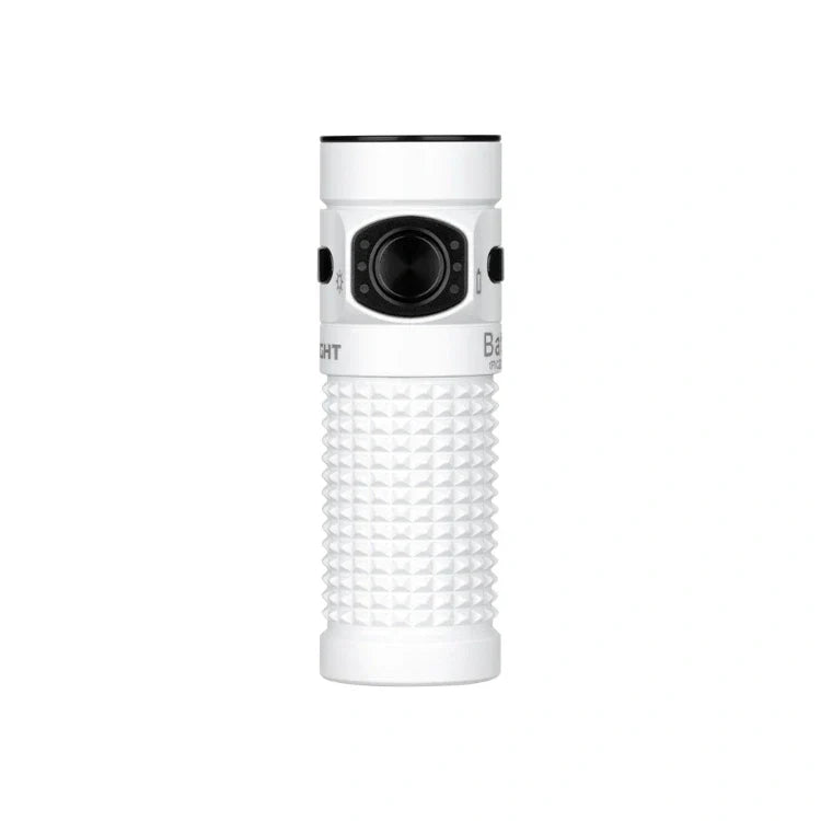 OLIGHT BATON4KITWH Baton 4 Powerful EDC Flashlight 1300 Lumens - White-Premium (With Charging Case) VM Hardware