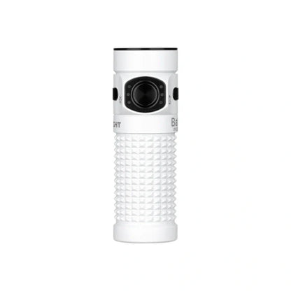 OLIGHT BATON4KITWH Baton 4 Powerful EDC Flashlight 1300 Lumens - White-Premium (With Charging Case) VM Hardware