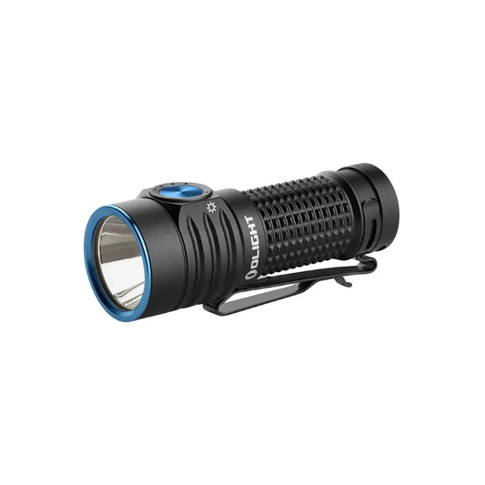 OLIGHT BATONTURBOBKRGL Baton Turbo Compact EDC Flashlight with 510m Long-Range Beam - Black VM Hardware