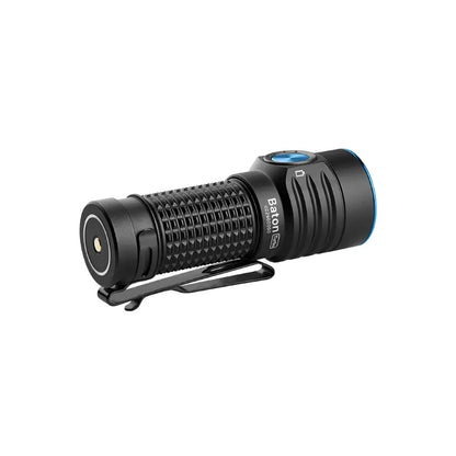 OLIGHT BATONTURBOBKRGL Baton Turbo Compact EDC Flashlight with 510m Long-Range Beam - Black VM Hardware