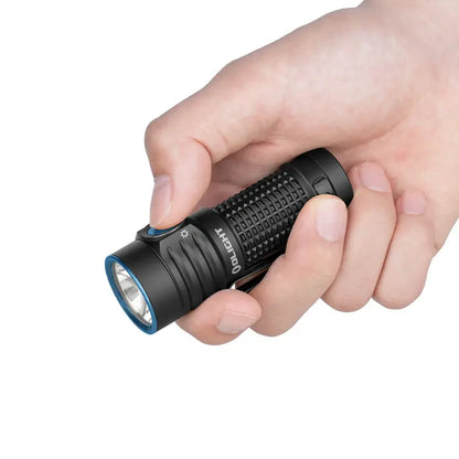 OLIGHT BATONTURBOBKRGL Baton Turbo Compact EDC Flashlight with 510m Long-Range Beam - Black VM Hardware