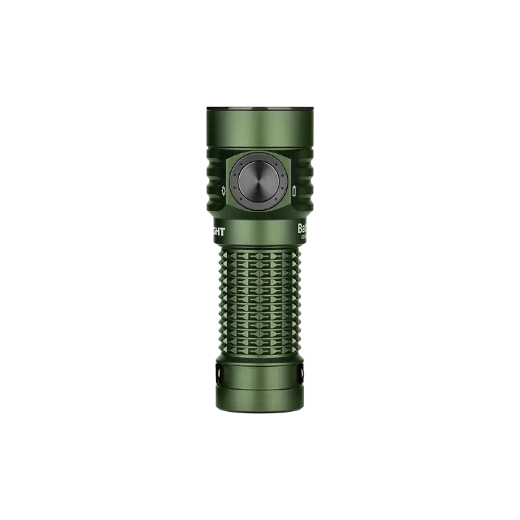 OLIGHT BATONTURBOODGRGL Baton Turbo Compact EDC Flashlight with 510m Long-Range Beam - OD Green VM Hardware