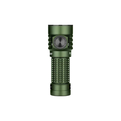 OLIGHT BATONTURBOODGRGL Baton Turbo Compact EDC Flashlight with 510m Long-Range Beam - OD Green VM Hardware