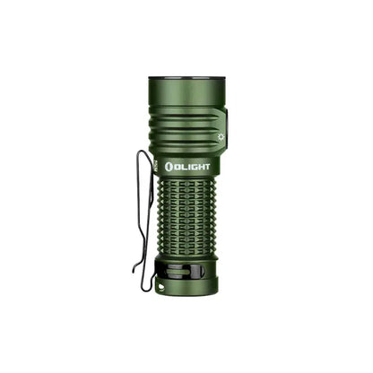 OLIGHT BATONTURBOODGRGL Baton Turbo Compact EDC Flashlight with 510m Long-Range Beam - OD Green VM Hardware
