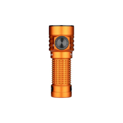 OLIGHT BATONTURBOOGCW Baton Turbo Compact EDC Flashlight with 510m Long-Range Beam - Orange VM Hardware