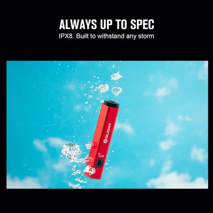 OLIGHT DIFFUSERD Diffuse 700 Lumens EDC Pocket Flashlight - Red VM Hardware