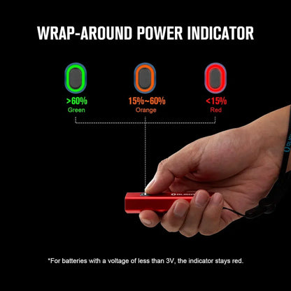 OLIGHT DIFFUSERD Diffuse 700 Lumens EDC Pocket Flashlight - Red VM Hardware