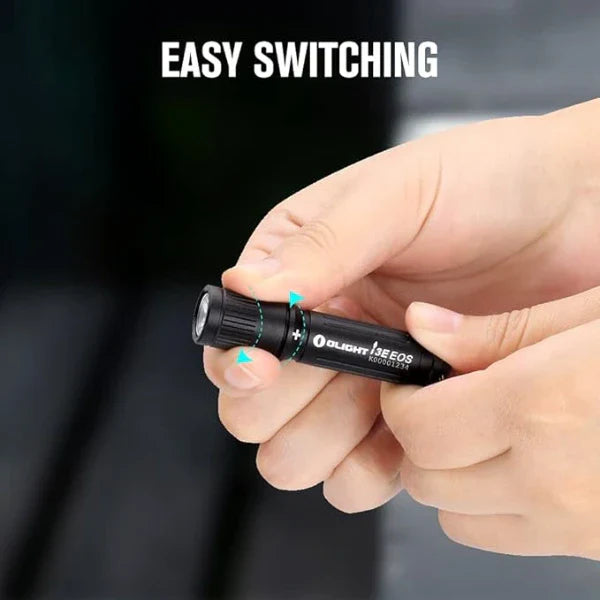 OLIGHT I3EBK i3E EOS Keychain Flashlight - Black VM Hardware