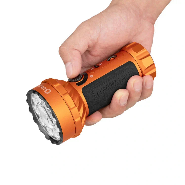OLIGHT MARAUDERMINIOG Marauder Mini Powerful LED Flashlight With RGB - Orange VM Hardware