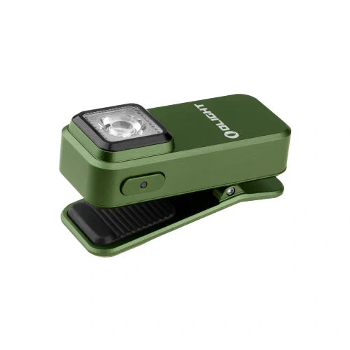 OLIGHT OCLIPODG Oclip Clip Light with White and Red Light - OD Green VM Hardware