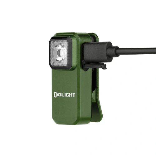 OLIGHT OCLIPODG Oclip Clip Light with White and Red Light - OD Green VM Hardware