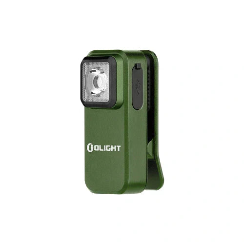 OLIGHT OCLIPODG Oclip Clip Light with White and Red Light - OD Green VM Hardware