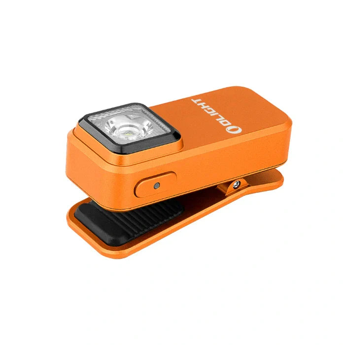OLIGHT OCLIPOG Oclip Clip Light with White and Red Light - Orange VM Hardware