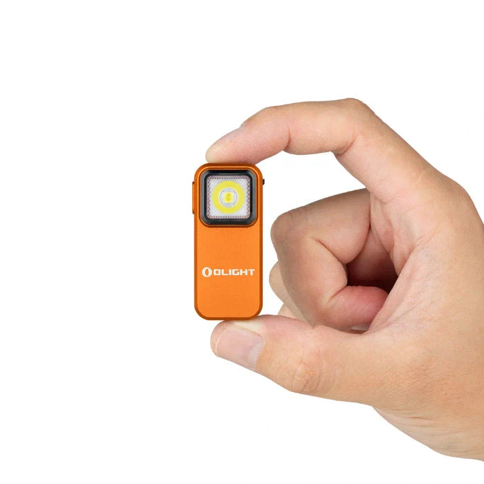OLIGHT OCLIPOG Oclip Clip Light with White and Red Light - Orange VM Hardware