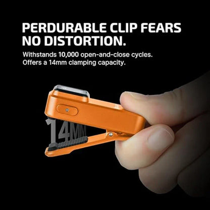 OLIGHT OCLIPOG Oclip Clip Light with White and Red Light - Orange VM Hardware