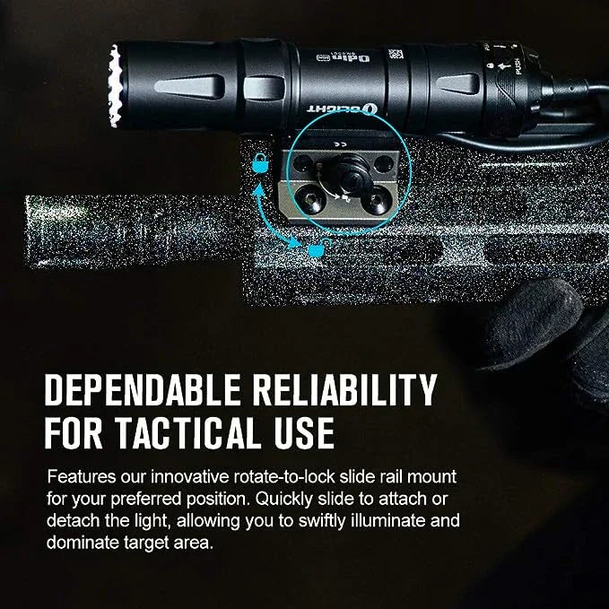 OLIGHT ODINMINIBK Odin Mini Tactical Flashlight VM Hardware