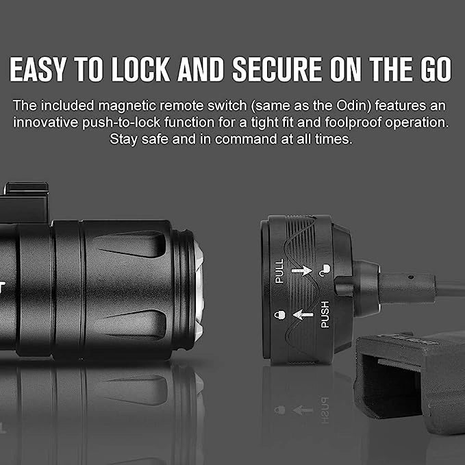 OLIGHT ODINMINIBK Odin Mini Tactical Flashlight VM Hardware