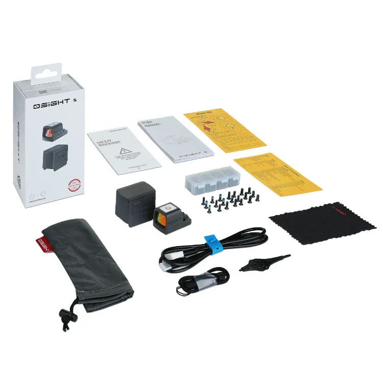 OLIGHT OSIGHTSRDDOTBK Osight S 2 MOA Dot & 32 MOA Circle with OAL Material VM Hardware
