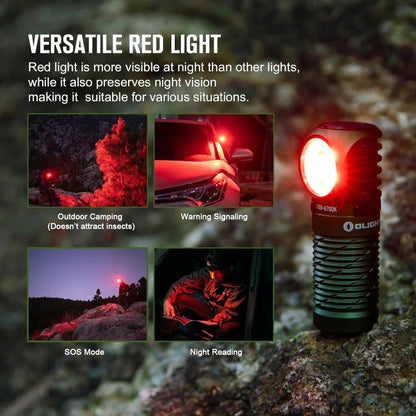 OLIGHT PERUN2MINIODGCW Perun 2 Mini LED Rechargeable Headlamp - OD Green CW(5700K~6700K) VM Hardware