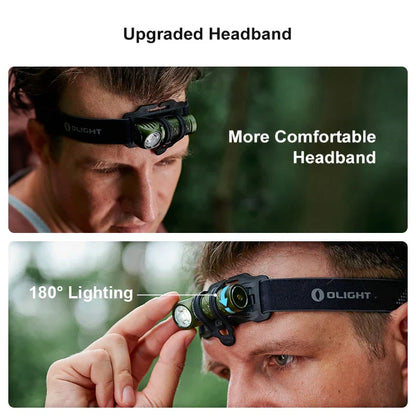 OLIGHT PERUN2MINIODGCW Perun 2 Mini LED Rechargeable Headlamp - OD Green CW(5700K~6700K) VM Hardware