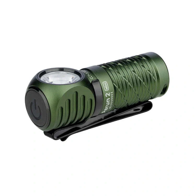 OLIGHT PERUN2MINIODGCW Perun 2 Mini LED Rechargeable Headlamp - OD Green CW(5700K~6700K) VM Hardware