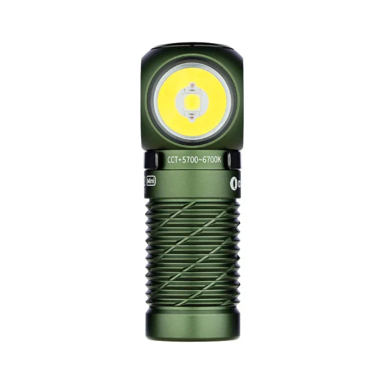 OLIGHT PERUN2MINIODGCW Perun 2 Mini LED Rechargeable Headlamp - OD Green CW(5700K~6700K) VM Hardware