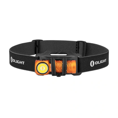 OLIGHT PERUN2MINIOG Perun 2 Mini LED Rechargeable Headlamp - Orange VM Hardware