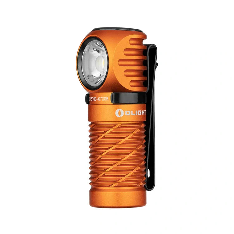 OLIGHT PERUN2MINIOG Perun 2 Mini LED Rechargeable Headlamp - Orange VM Hardware