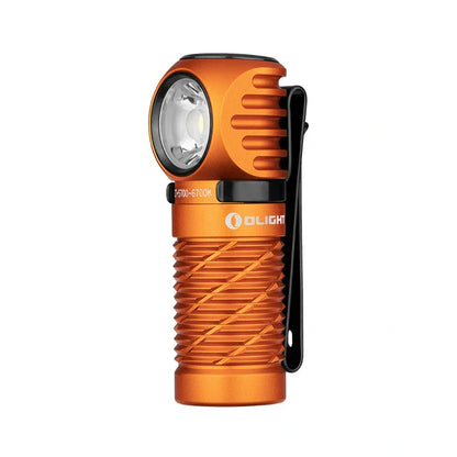 OLIGHT PERUN2MINIOG Perun 2 Mini LED Rechargeable Headlamp - Orange VM Hardware