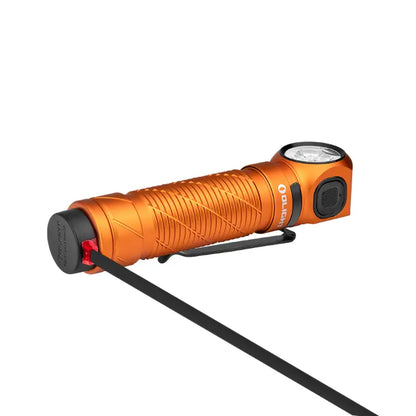 OLIGHT PERUN3OG Perun 3 Headlamp 3000 Lumens White Light and Red Light - Orange VM Hardware