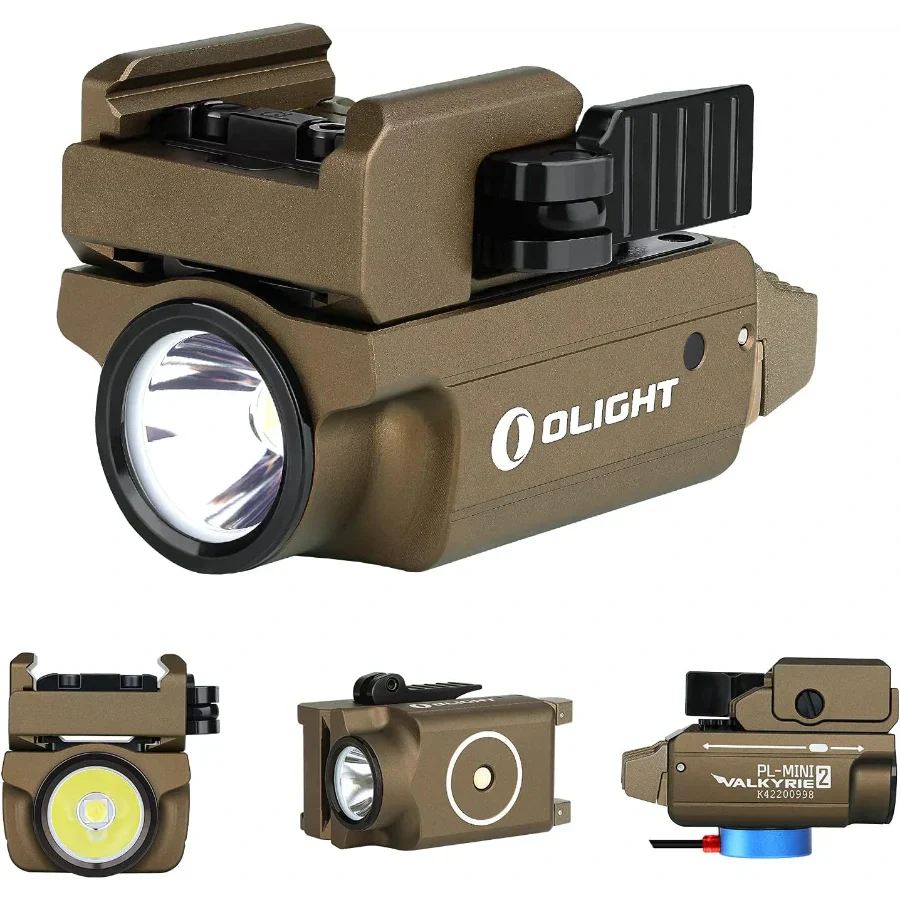 OLIGHT PLMINI2DT PL-MINI 2 Valkyrie Tactical Light - Desert Tan VM Hardware